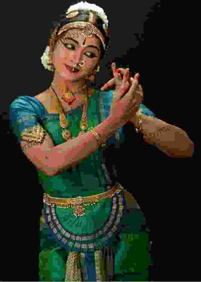 A Bharatanatyam Dancer In Traditional Attire, Performing A Graceful Pose Rasas In Bharatanatyam: First In A On Indian Aesthetics And Bharatanatyam