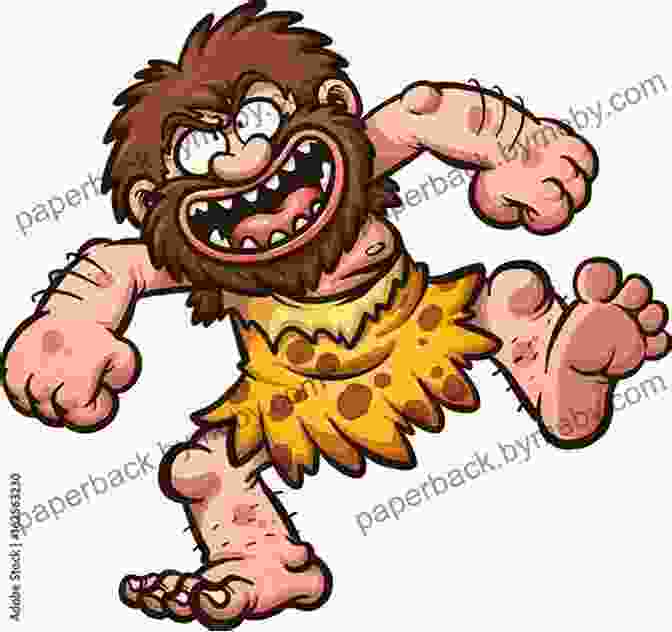 A Caveman Laughing Hysterically THE CAVEMAN: HISTORY WITH A TOUCH OF HUMOR