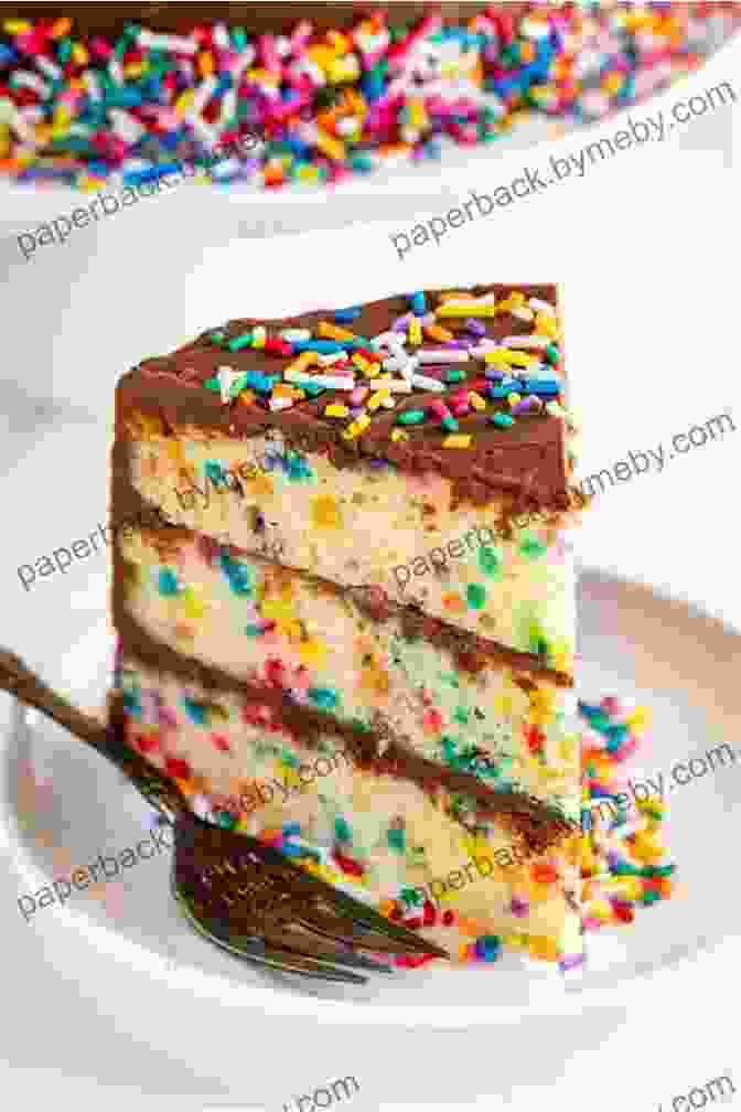 A Classic Birthday Cake With White Frosting And Rainbow Sprinkles Best Cakes Birthday : Type Cake Different