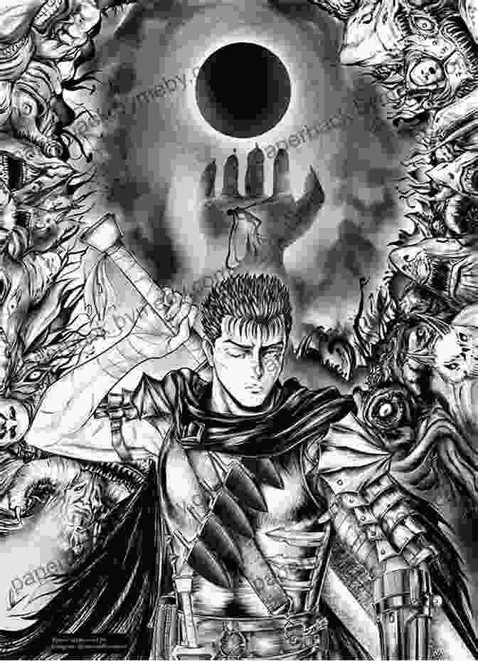 A Close Up Of A Berserk Page, Showcasing The Intricate Artwork And Detailed Shading. Berserk Volume 11 Kentaro Miura