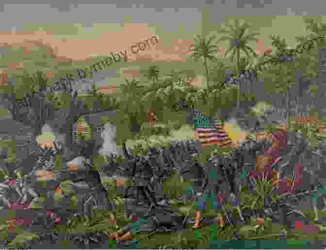 A Depiction Of The Spanish American War, Featuring Soldiers In Battle The Spanish American War (Social Studies Readers)