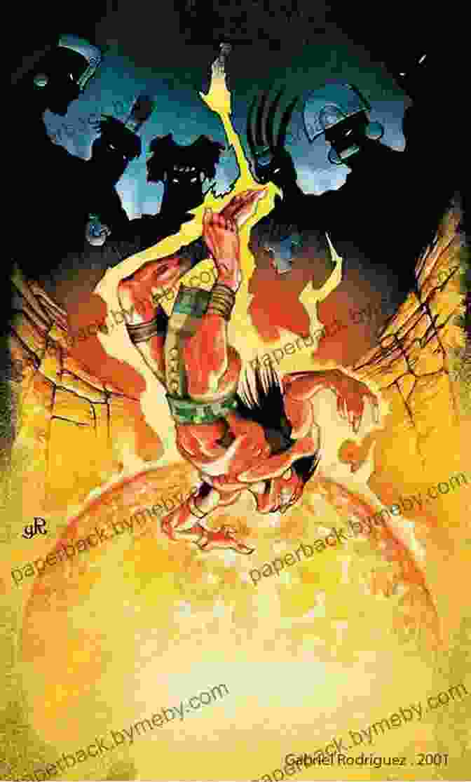 A Dramatic Depiction Of Nanahuatzin's Sacrifice, Leaping Into A Roaring Fire, Symbolizing His Unwavering Devotion And The Birth Of The Sun The Legend Of The Maize: Quetzalcoatl And The Corn Plant An Aztec Legend