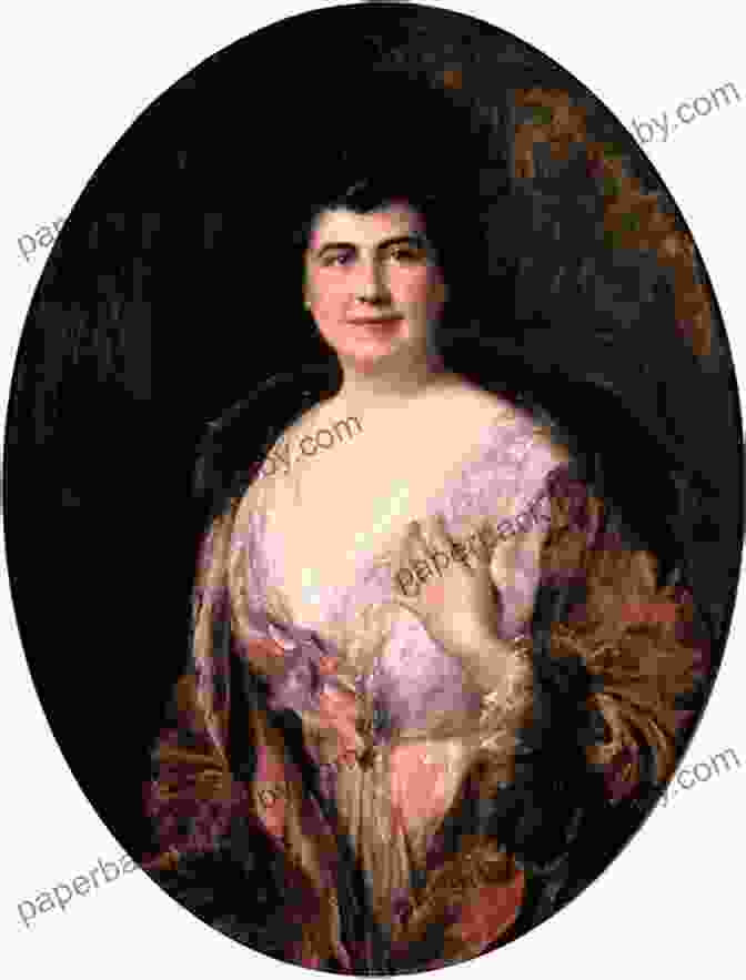 A Formal Portrait Of Edith Wilson, Dressed In A White Gown, Her Hair Coiffed In An Elaborate Style. The Real Edith Wilson (History Uncut)