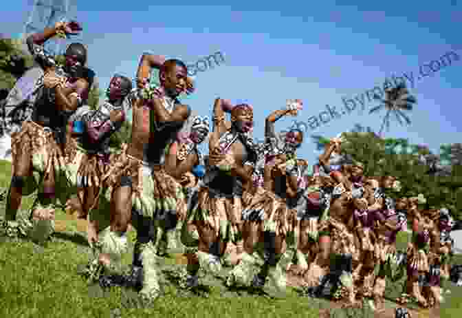 A Group Of African Tribesmen Performing A Traditional Dance Shadows In An African Twilight: Game Ranger Soldier Hunter