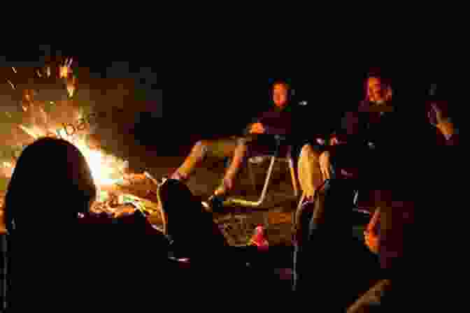 A Group Of Dogs Sitting Around A Campfire The Adventures Of Lil Stevie 1: Canines Campouts And Cousins