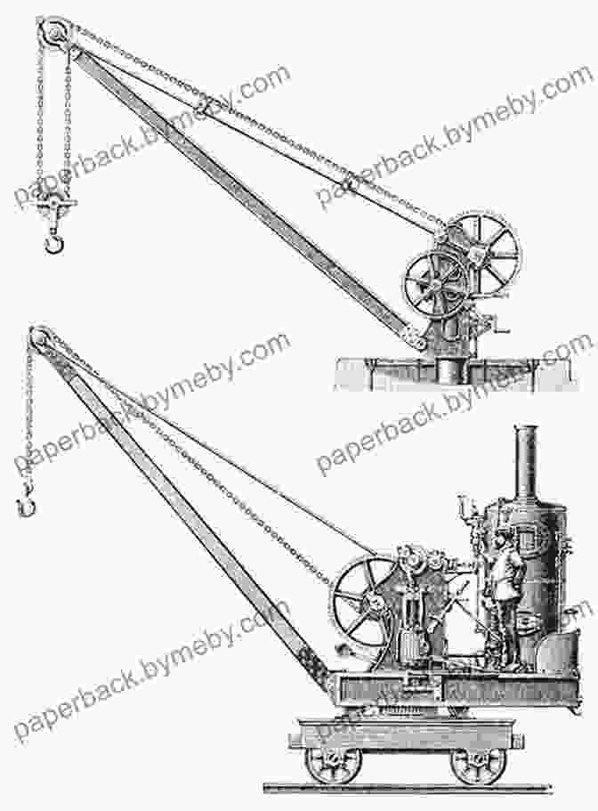 A Historical Image Of Early Crane Designs, Showing Their Rudimentary Wooden Structures. Amazing Machines: Colossal Cranes