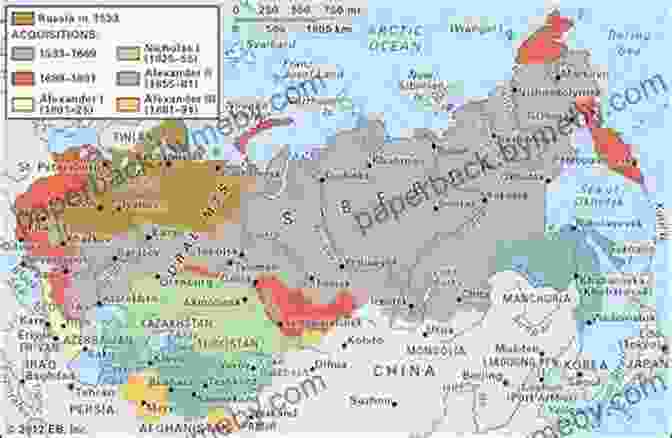 A Historical Map Depicting The Evolution Of Pacific Russia's Boundaries And Key Settlements The Political Economy Of Pacific Russia: Regional Developments In East Asia (International Political Economy Series)