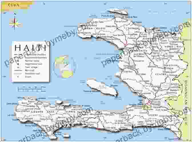 A Map Of Haiti With Cruising Routes Marked. The Cruising Guide To Haiti