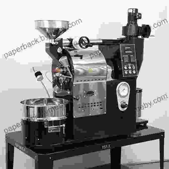 A Person Roasting Coffee Beans In A Machine The Perfect Cup Of Coffee: Secrets To Roasting