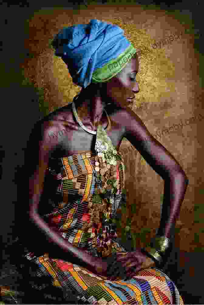 A Portrait Of A Young African Woman In A Traditional Village Shadows In An African Twilight: Game Ranger Soldier Hunter