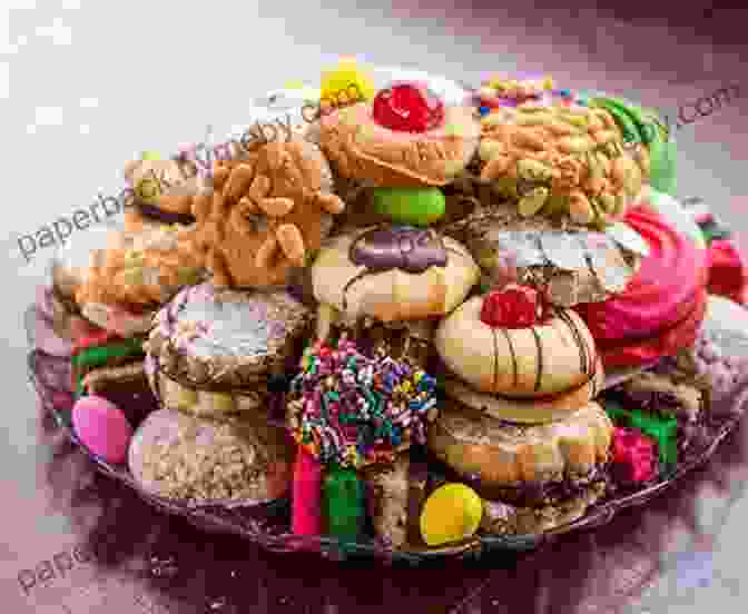 A Tray Of Colorful And Assorted Cookies Representing A Variety Of Flavors And Textures Take Your Cookies When They Re Passed