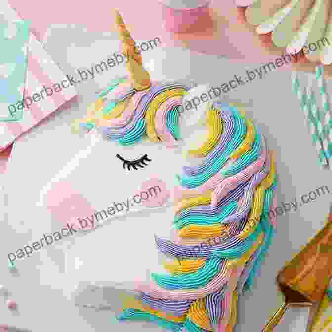 A Whimsical Birthday Cake Shaped Like A Unicorn, Complete With A Rainbow Mane And Tail Best Cakes Birthday : Type Cake Different