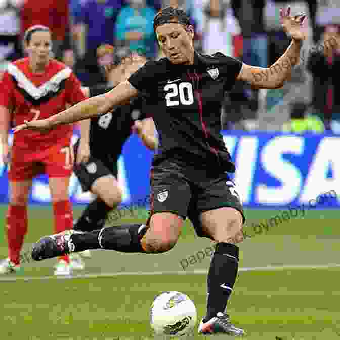 Abby Wambach Playing Soccer Abby Wambach (Women In Sports)