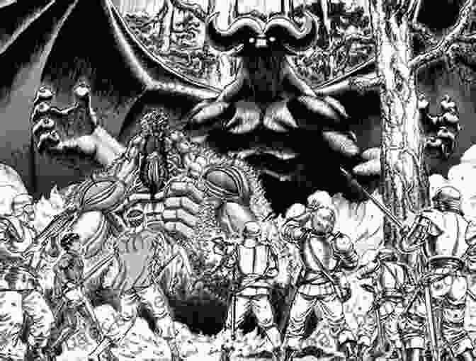 Berserk Volume 24 Cover: Guts Facing A Horde Of Monstrous Apostles Berserk Volume 24 Kentaro Miura