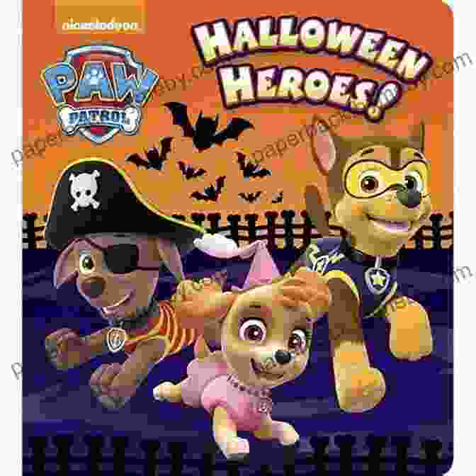 Blaze Santiago And The Halloween Heroes Paw Patrol Book Cover Spot The Difference: Halloween Edition W/ PAW Patrol Blaze Santiago