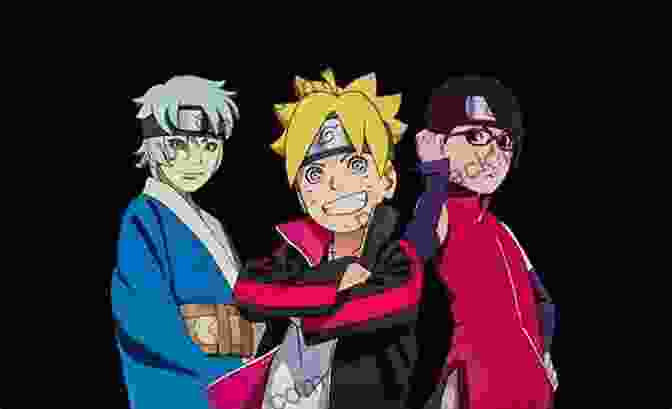 Boruto, Sarada, And Mitsuki, Team 7 In Boruto Naruto Next Generations Boruto: Naruto Next Generations Vol 9: Up To You