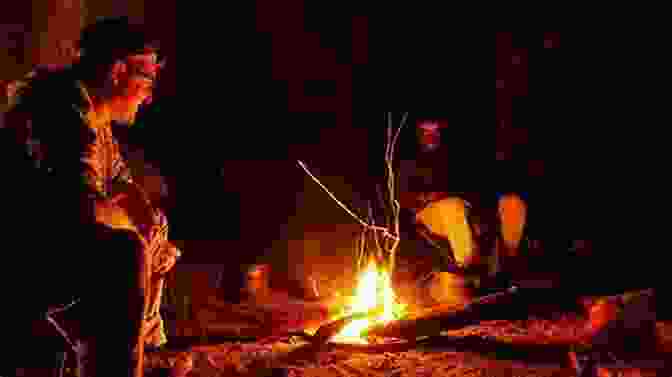 Cavemen Gathered Around A Campfire THE CAVEMAN: HISTORY WITH A TOUCH OF HUMOR