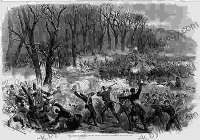 Civil War Soldiers Engaged In A Fierce Battle The U S Civil War (What Were They Fighting For?)