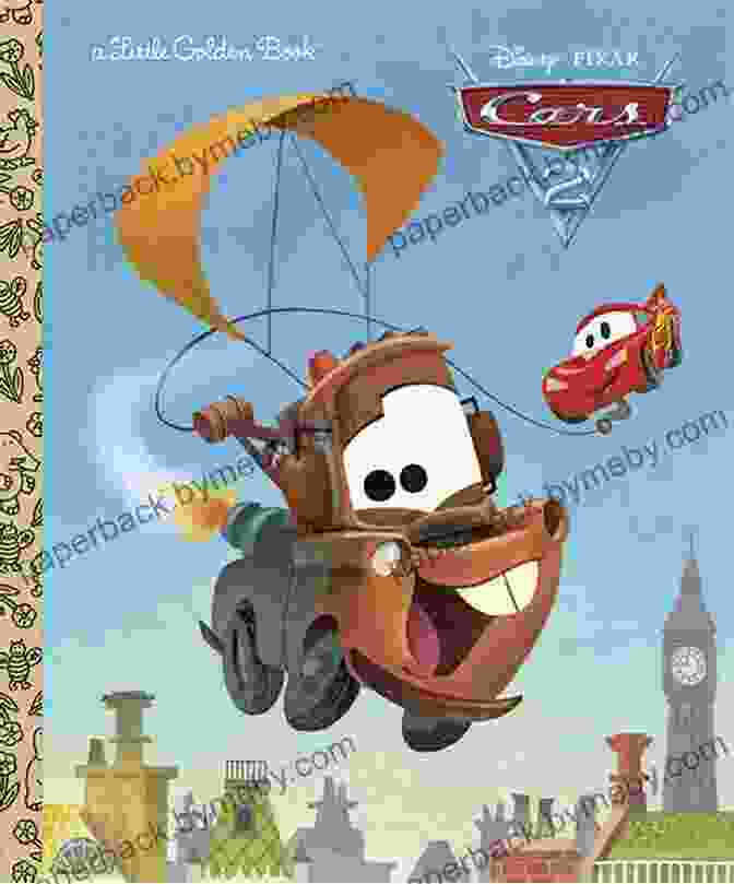 Colorful Illustration Of Lightning McQueen And Mater From Cars Disney Pixar Cars Little Golden Book Cars (Disney/Pixar Cars) (Little Golden Book)