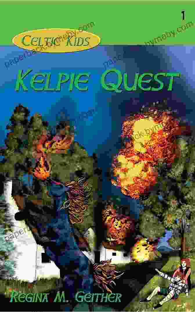 Cover Of Kelpie Quest: Celtic Kids, Featuring A Young Boy Riding A Kelpie Kelpie Quest (Celtic Kids 1)