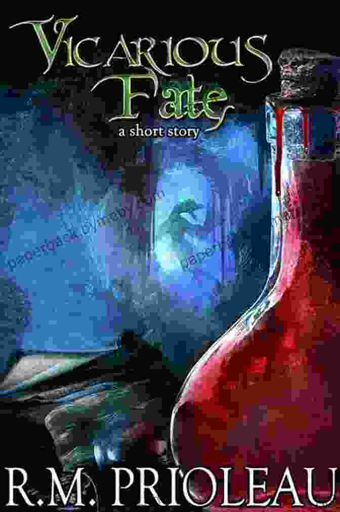 Cover Of Vicarious Fate: The Necromancer's Apprentice, Featuring Anya And Darius On A Journey Through A Mystical Forest Vicarious Fate (The Necromancer S Apprentice)