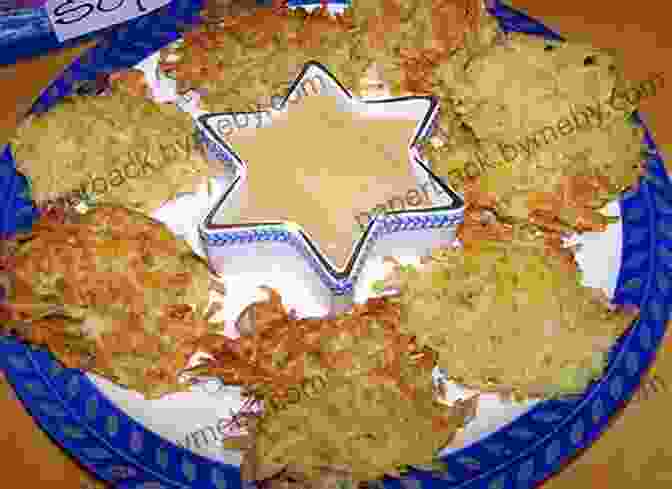 Dreidel Spinner And Plate Of Latkes Hanukkah Oh Hanukkah