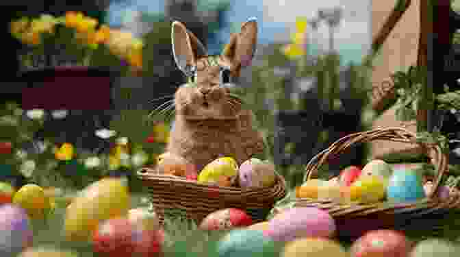 Easter Bunny Hopper Delivering Colorful Easter Eggs To Farm Animals Easter On The Farm: An Easter Bunny Story