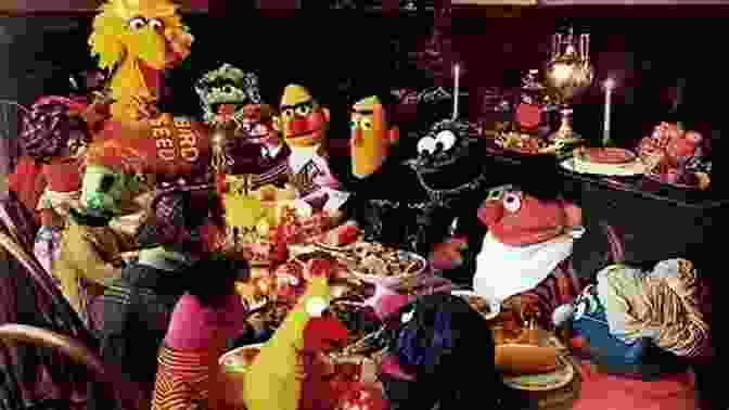 Elmo And Sesame Street Characters Enjoying Thanksgiving Dinner Elmo S Best Thanksgiving Ever (Sesame Street) (Little Golden Book)