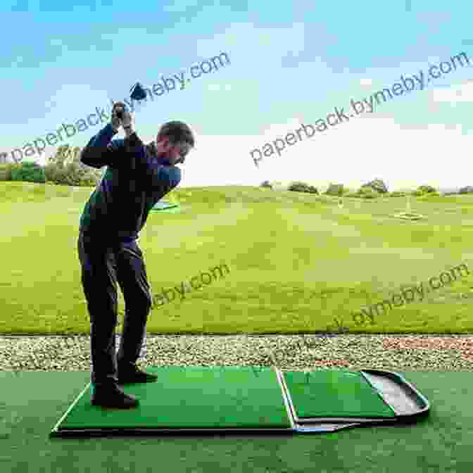 Golfer Practicing Golf Drills At A Driving Range Golf Tutorial For Beginners: Learning To Play Golf Properly: Golf Playing Guide