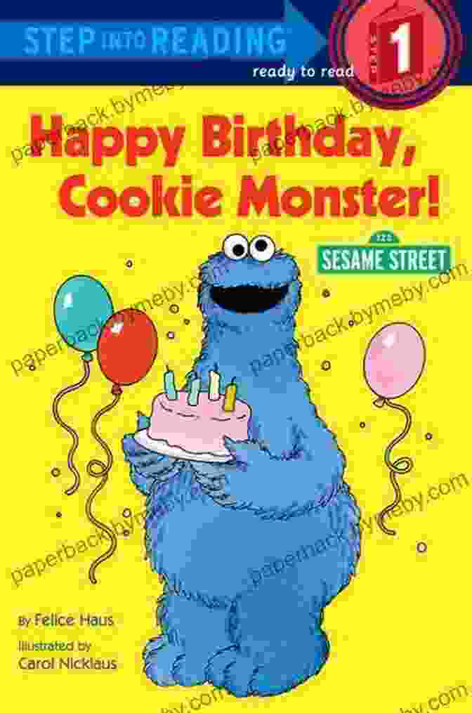 Happy Birthday Cookie Monster Book Cover Happy Birthday Cookie Monster (Sesame Street) (Step Into Reading)