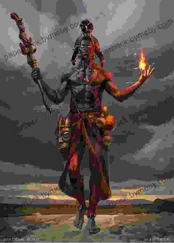 Illustration Of An African Hero, Trickster, And Deity African Myths And Legends