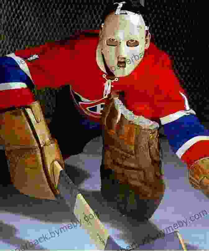 Jacques Plante In Full Goalie Gear, Holding His Mask Jacques Plante (Quest Biography 4)