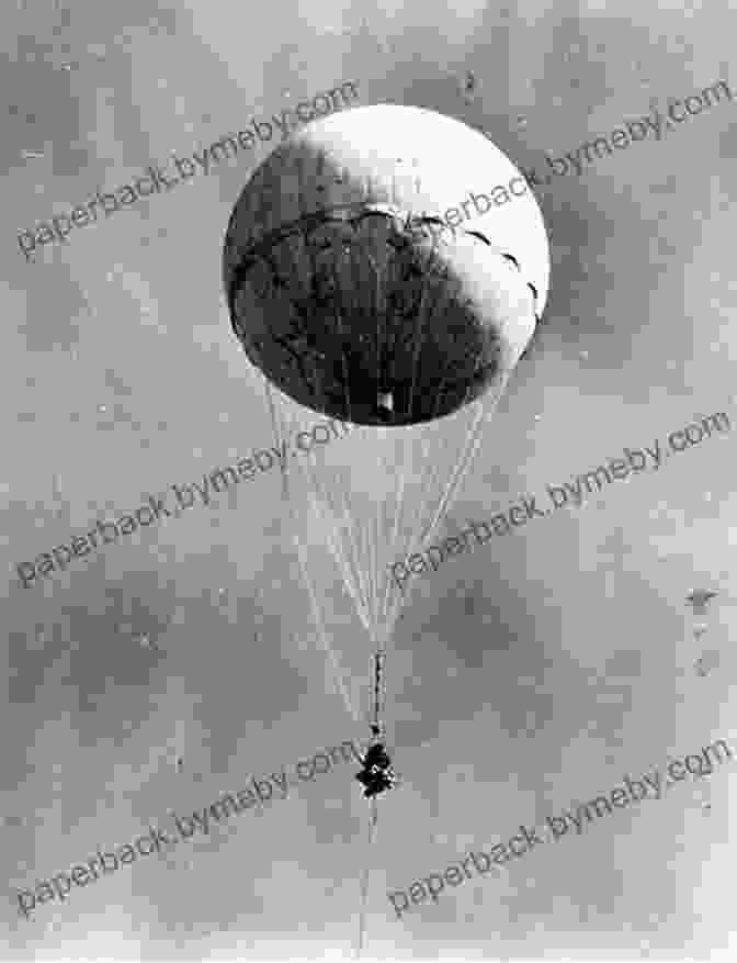 Japanese Balloon Bomb Drifting Over The Pacific Ocean, Connecting Americans And Japanese Civilians During WWII Peace Is A Chain Reaction: How World War II Japanese Balloon Bombs Brought People Of Two Nations Together