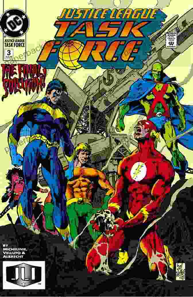 Justice League Task Force 1993 1996 Issue 14 Cover Art By Dan Jurgens Justice League Task Force (1993 1996) #14