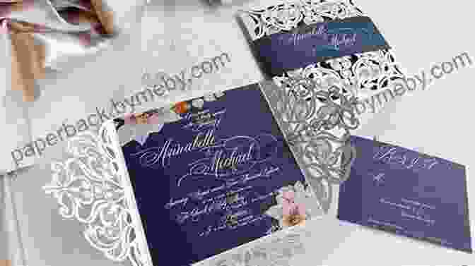 Laser Cut Invitation Featuring An Elegant Floral Design And Intricate Paper Details Cricut Maker: 5 In 1: Beginner S Guide + Project Ideas Vol 1 Vol 2 + Design Space + Business The Unofficial Cricut Bible That You Don T Find In The Box