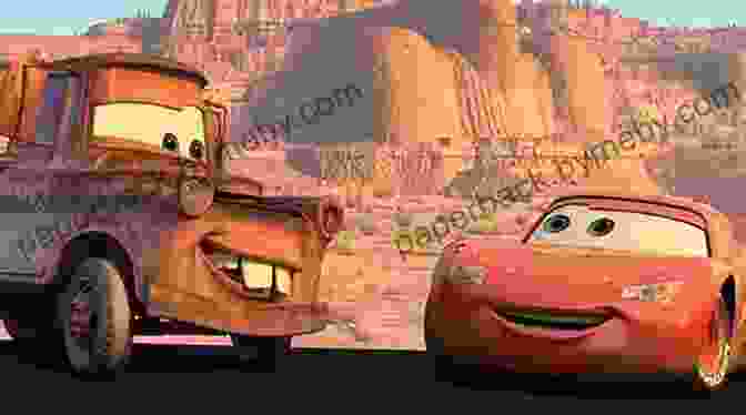 Lightning McQueen And Friends In Disney Pixar Cars Old New Red Blue (Disney/Pixar Cars) (Step Into Reading)