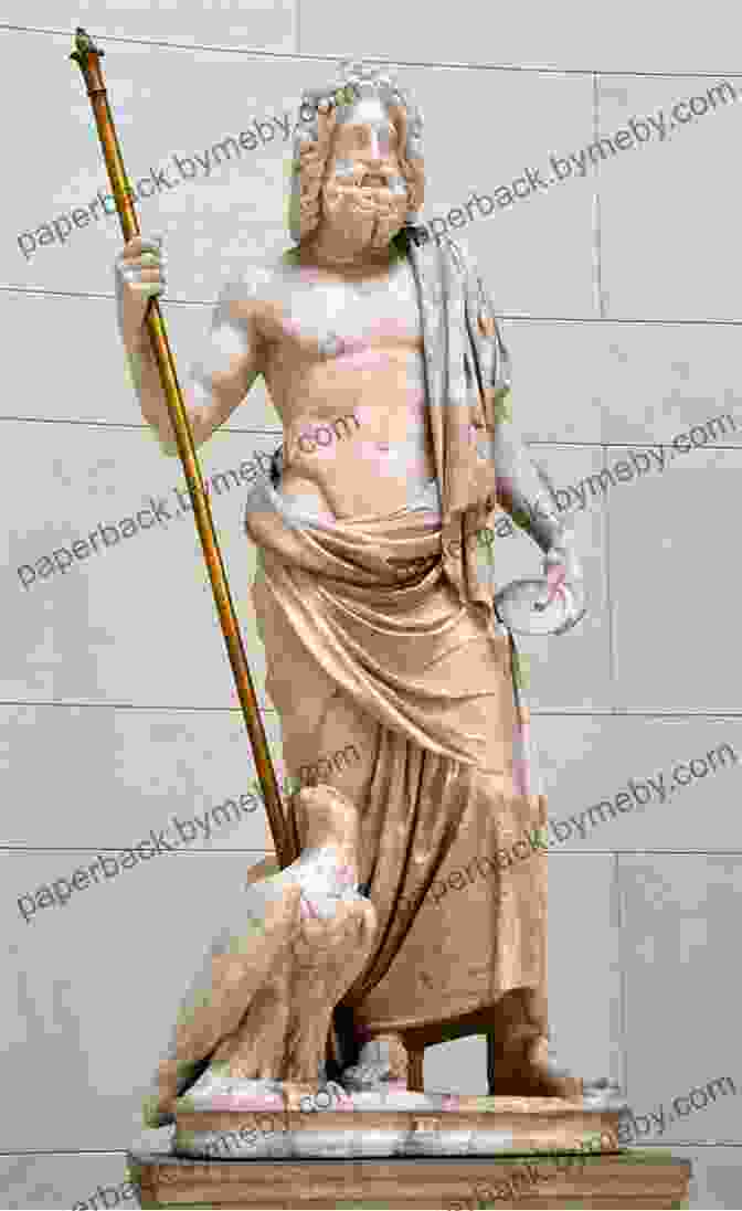 Majestic Sculpture Of Zeus, The Supreme God Of The Greek Pantheon Olympics (Ancient Greek Mysteries 4)