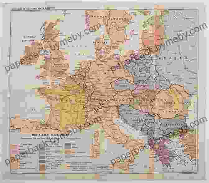 Map Of World War Thomas Universe DKfindout World War I M J Thomas