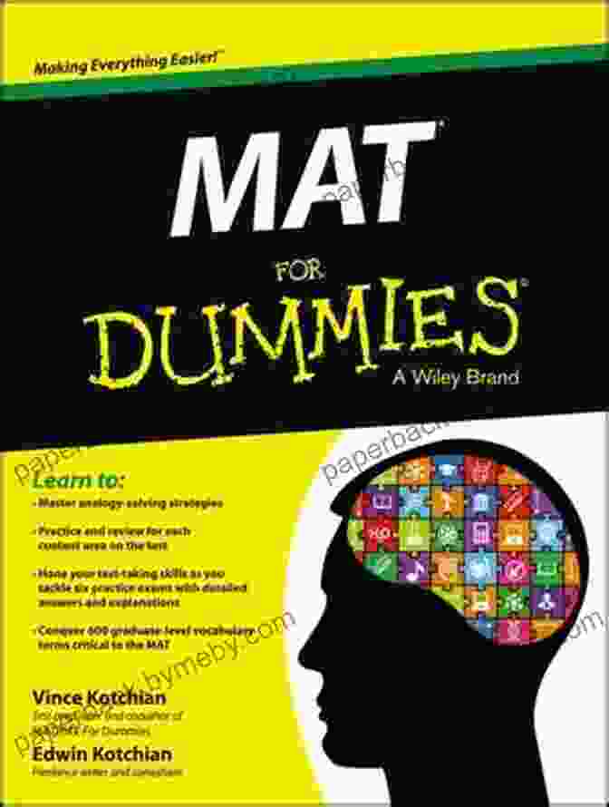 Mat For Dummies Book MAT For Dummies Vince Kotchian