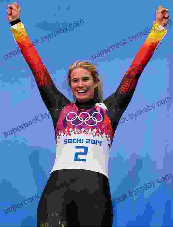 Natalie Geisenberger Celebrating Her Gold Medal Victory In The Women's Singles Luge At The 2022 Winter Olympics Individual Sports Of The Winter Games (Gold Medal Games)