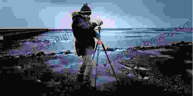 Photographer Setting Up His Tripod Near A Waterfall North Carolina Waterfalls Kevin Adams