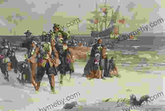 Pilgrims On The Mayflower The Cold War (Color And Learn): An Illustrated History Coloring For Everyone