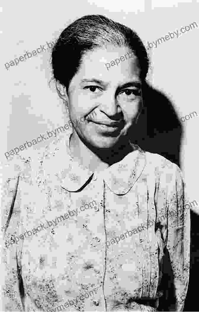 Portrait Of Rosa Parks, An African American Woman Wearing A Modest Dress And A Confident Expression. Rosa Parks (Journey To Freedom)