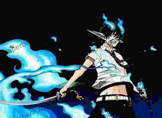 Rin Okumura Battling Demons Blue Exorcist Vol 11