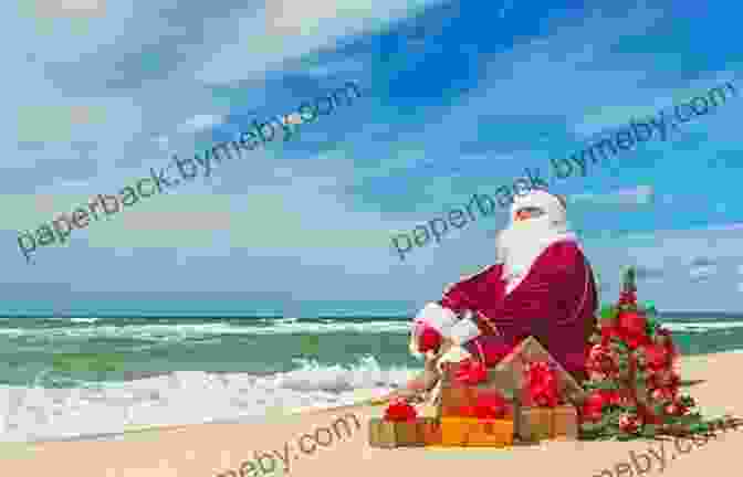 Santa Claus Swimming In The Caribbean Sea Where Does Santa Go On Vacation?