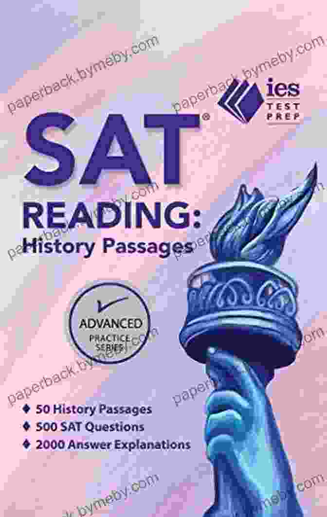 SAT Reading History Passages Advanced Practice Book Cover SAT Reading: History Passages (Advanced Practice)