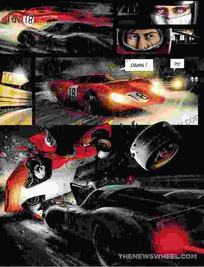 Shell Racers Book Cover Depicting A Race Car Speeding Through A Circuit Shell Racers Simon Beecroft