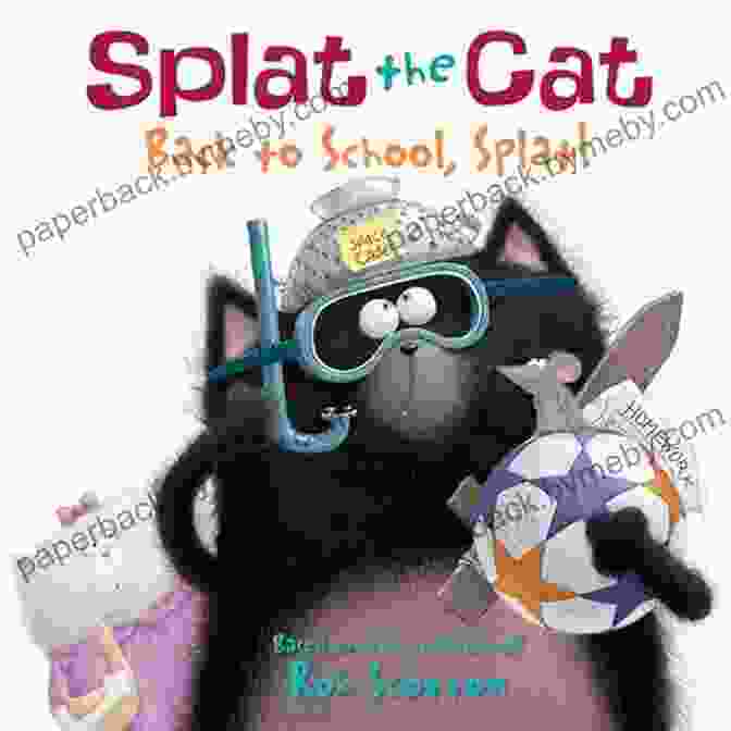 Splat The Cat Is Back To School Book Cover Splat The Cat: Back To School Splat