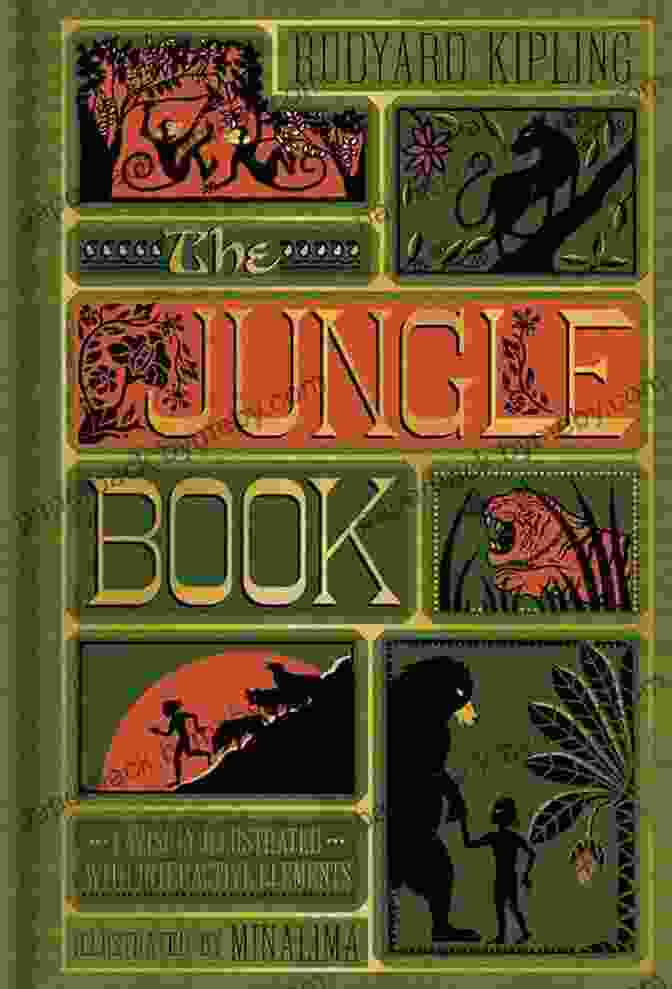 The Jungle Book Cover With Vintage Illustrations The Christmas Stories: With Original Vintage Illustrations By Harrison Cady And Others