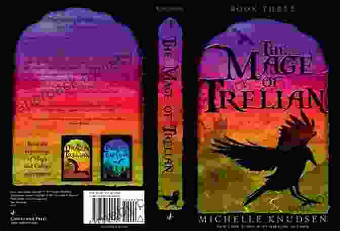 The Mage Of Trelian Book Cover, Featuring A Woman With Long Flowing Hair And A Staff In Hand, Standing In A Field Of Flowers With A Castle In The Background. The Mage Of Trelian Michelle Knudsen